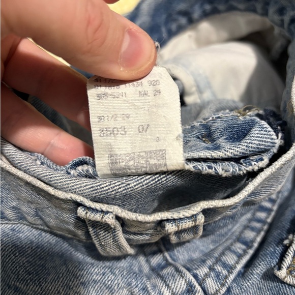 Vintage Lee Blue Straight Leg Jeans Classic Style - Picture 5 of 9